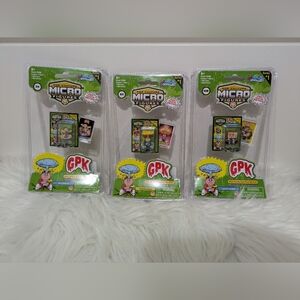 World's Smallest Micro Figures Garbage Pail Kids GPK Adam Bomb Geeky Gary Chuck